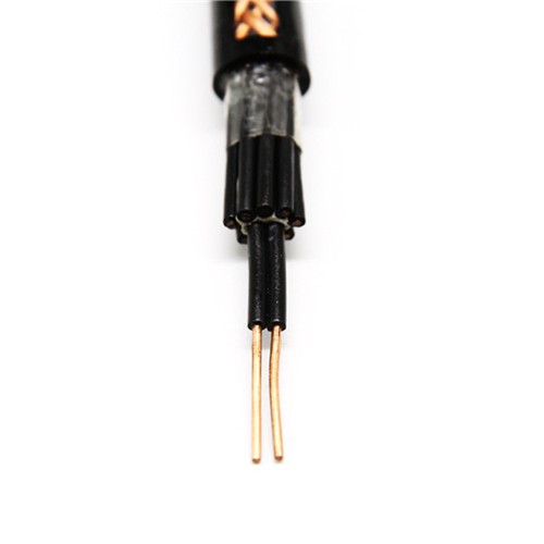 銅芯聚氯乙烯絕緣和護套編織屏蔽控制電纜